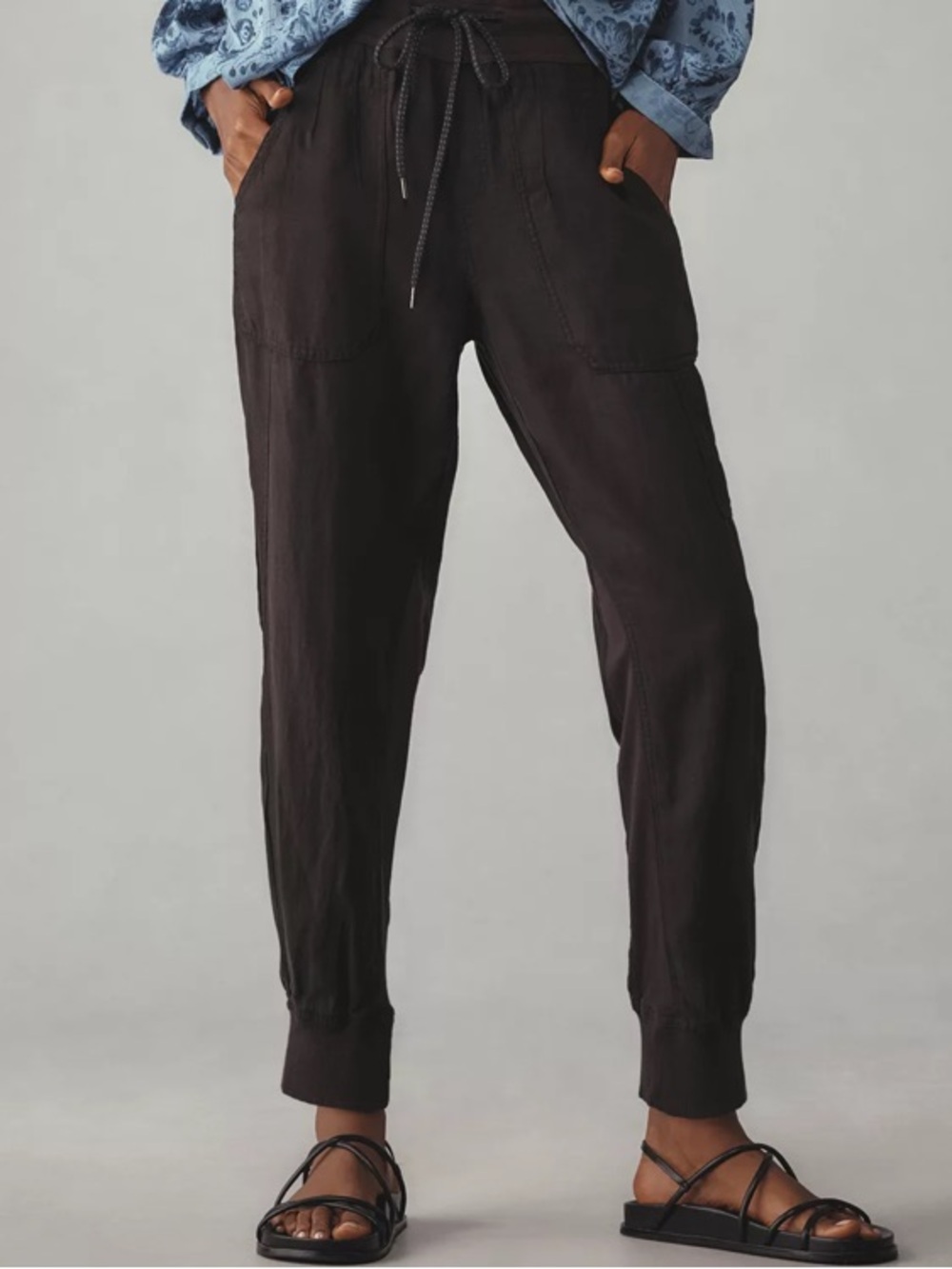 Anthropologie The Nomad - Relaxed High Rise Joggers